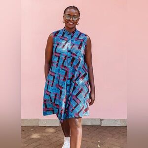 Zuri One Direction Sleeveless Dress